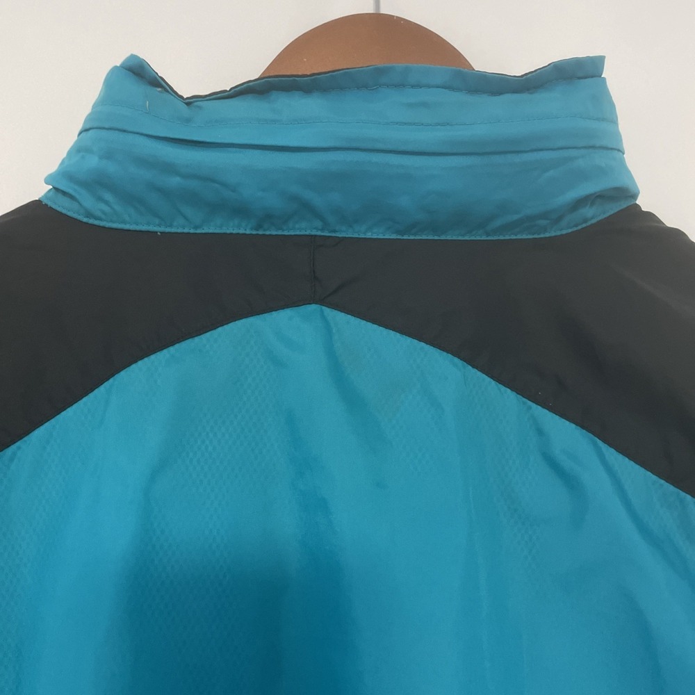 VINTAGE 1980'S NIKE COLOR BLOCK HOODED WINDBREAKER JACKET MEN'S SIZE XL - Picture 11 of 14